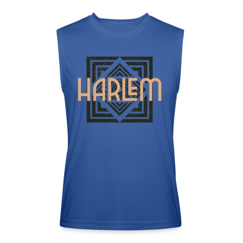 Harlem Sleek Artistic Design - Men’s Performance Sleeveless Shirt