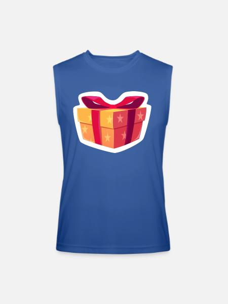 Christmas Surprise - Men’s Performance Sleeveless Shirt - royal blue