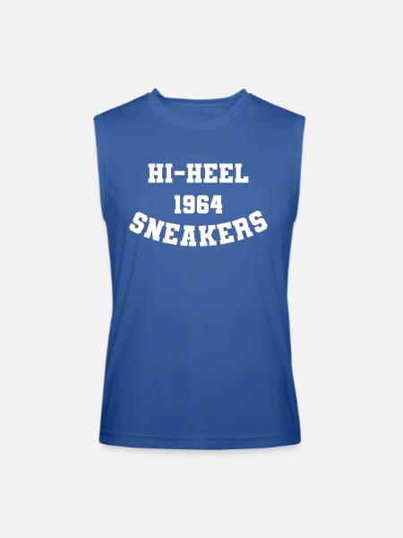 Hi Heel Sneakers - Men’s Performance Sleeveless Shirt - royal blue
