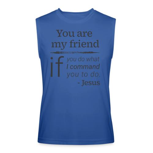 Friend Of Jesus - Men’s Performance Sleeveless Shirt