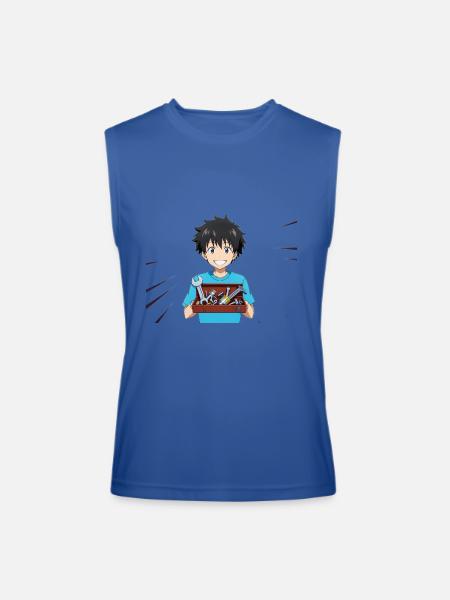 Toolbox Hero Kid - Men’s Performance Sleeveless Shirt - royal blue