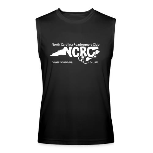 NCRC White Logo1 - Men’s Performance Sleeveless Shirt