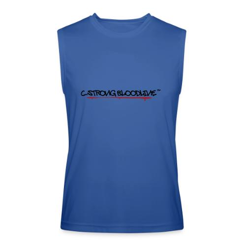 C.Strong Bloodline Logo (Black) - Men’s Performance Sleeveless Shirt