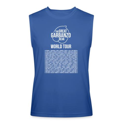 The Great Garbanzo Bean World Tour - Men’s Performance Sleeveless Shirt