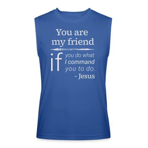 Friend Of Jesus - Men’s Performance Sleeveless Shirt