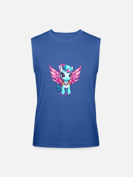 Pegasus - Men’s Performance Sleeveless Shirt - royal blue
