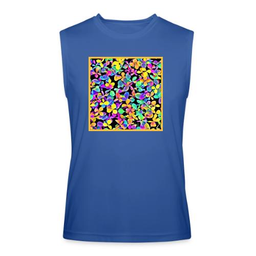 Stylish Foliage Leafy Elegance - Men’s Performance Sleeveless Shirt