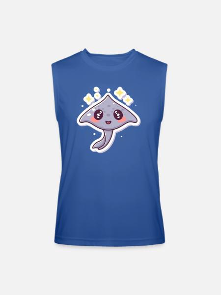 Manta Lover - Men’s Performance Sleeveless Shirt - royal blue
