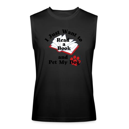 Book Dog - Men’s Performance Sleeveless Shirt