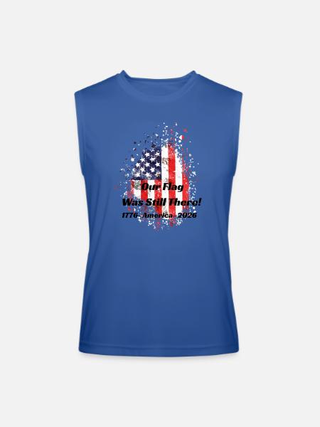 Our Flag Was Still There! - Men’s Performance Sleeveless Shirt - royal blue