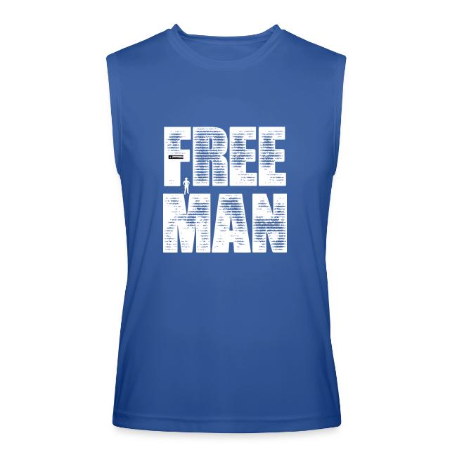 FREE MAN - White Graphic