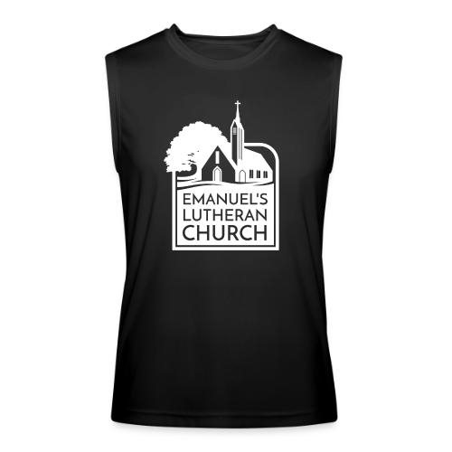Single Vertical white2 - Men’s Performance Sleeveless Shirt