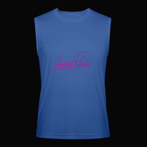 LauriePierce.com Logo - Men’s Performance Sleeveless Shirt