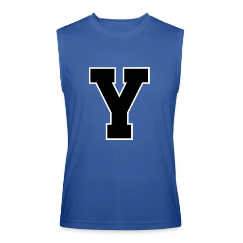 Varsity Letter Y Collegiate Alphabet Art - Men’s Performance Sleeveless Shirt