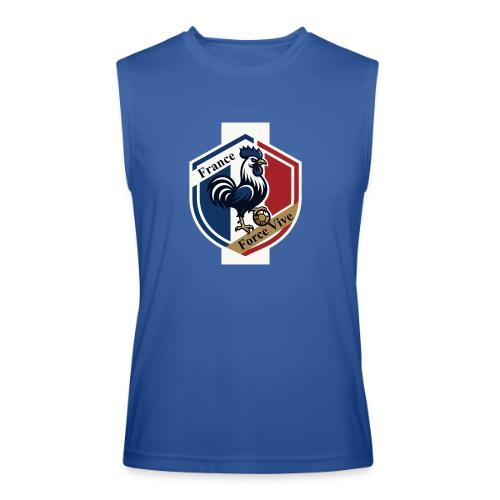 France Rooster T-Shirt, Bleu-Blanc-Rouge gift - Men’s Performance Sleeveless Shirt