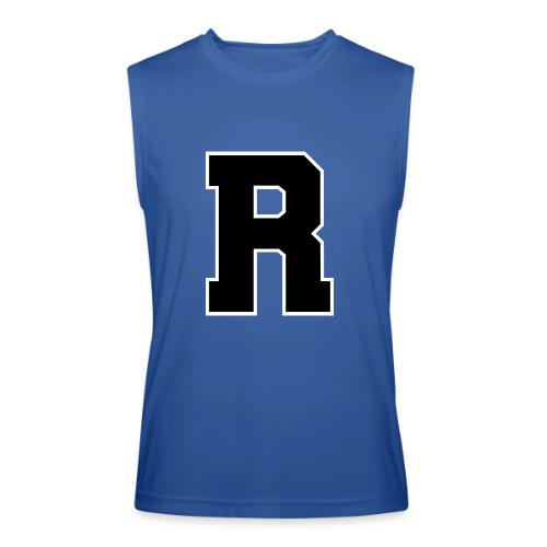 Varsity Letter R Athletic Monogram - Men’s Performance Sleeveless Shirt