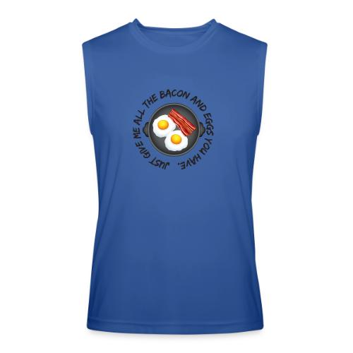 All of the Bacon and Eggs - Men’s Performance Sleeveless Shirt