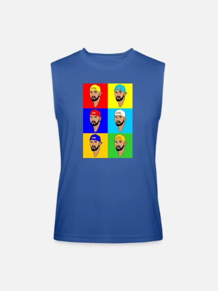 Nick Kyrgios - Men’s Performance Sleeveless Shirt - royal blue - Front