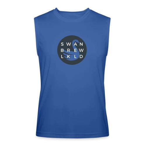 Modern Swan Brewing Logo - Men’s Performance Sleeveless Shirt