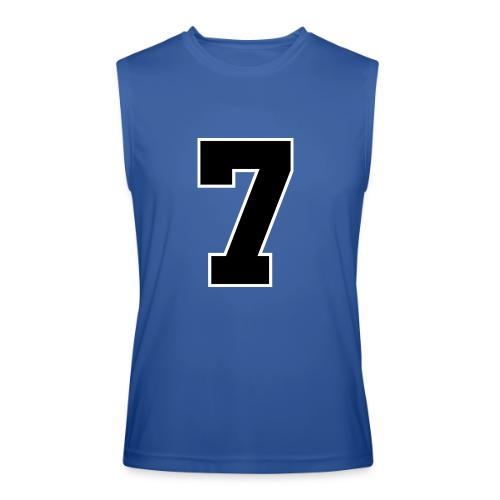 Varsity Number 7 Athletic Look - Men’s Performance Sleeveless Shirt