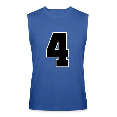 Varsity Number 4 College Style - Men’s Performance Sleeveless Shirt