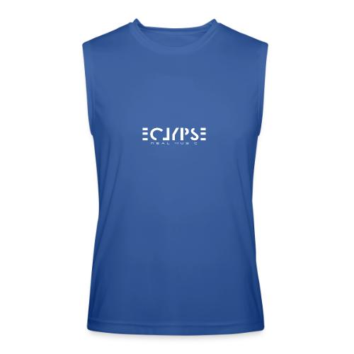Eclypse White Logo - Men’s Performance Sleeveless Shirt