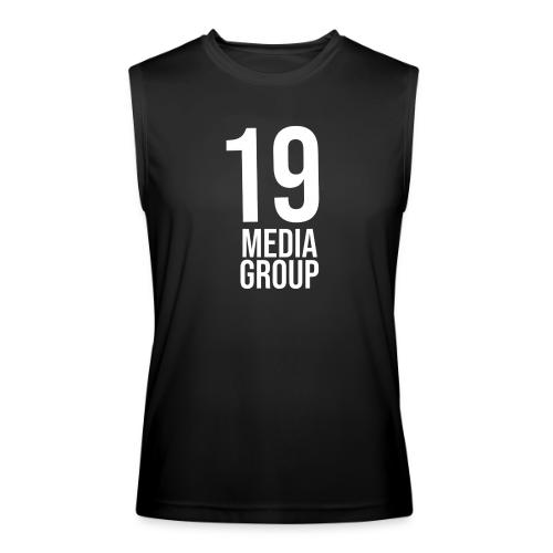 19 Media Group Logo - Men’s Performance Sleeveless Shirt
