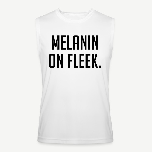 Melanin On Fleek - Men’s Performance Sleeveless Shirt