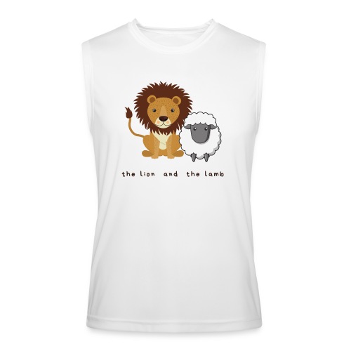 The Lion and the Lamb Shirt - Men’s Performance Sleeveless Shirt