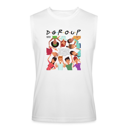 DGroup: Discpleship & Small Group T-Shirt - Men’s Performance Sleeveless Shirt