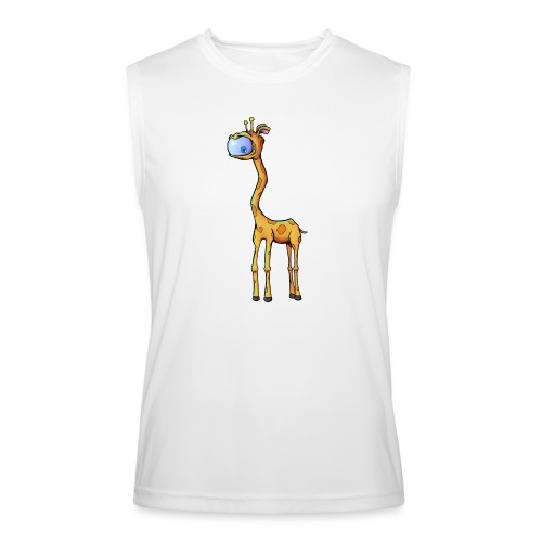 Cyclops giraffe - Men’s Performance Sleeveless Shirt