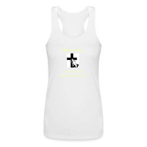 My Victory is on the way... - Women’s Performance Racerback Tank Top