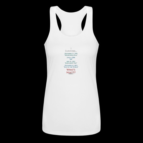 Survived... Whats Next? - Women’s Performance Racerback Tank Top
