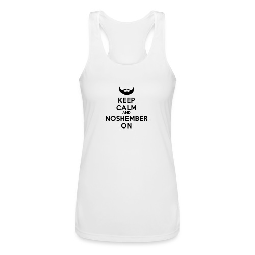 Noshember.com iPhone Case - Women’s Performance Racerback Tank Top