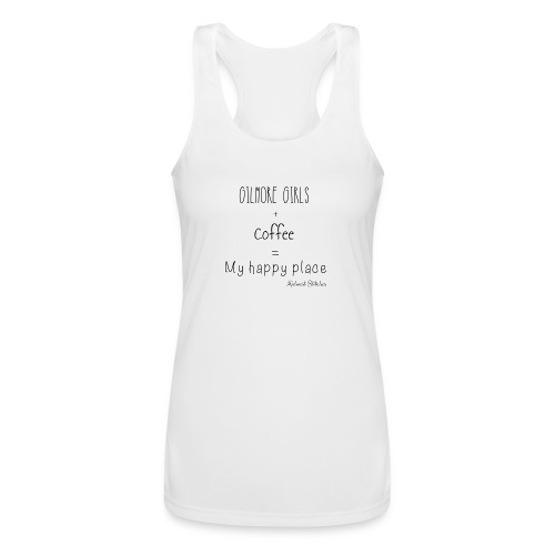 Gilmore Girls and Coffee - Women’s Performance Racerback Tank Top