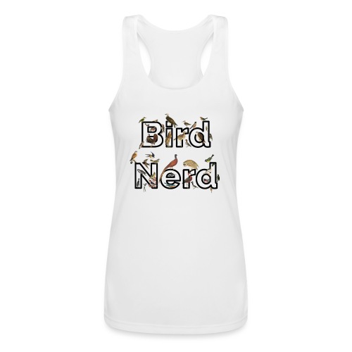 Bird Nerd T-Shirt - Women’s Performance Racerback Tank Top