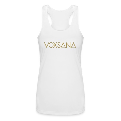 Voxsana Logo Official - Women’s Performance Racerback Tank Top