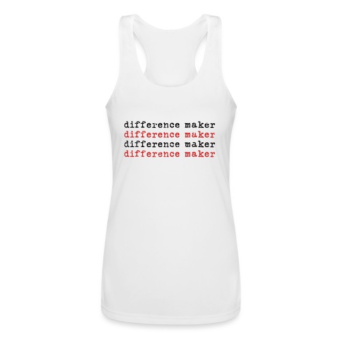 Difference Maker - Women’s Performance Racerback Tank Top