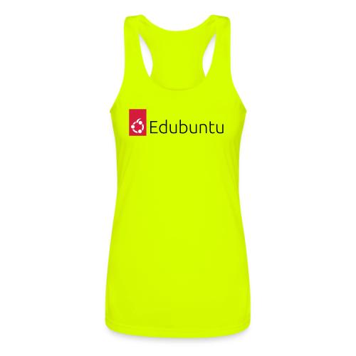 Edubuntu Logo 2023 - Black - Women’s Performance Racerback Tank Top