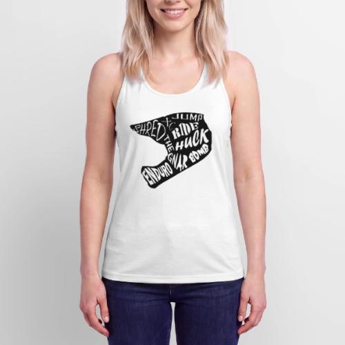 MTB Slang Helmet - Women’s Performance Racerback Tank Top