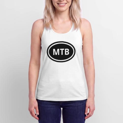 MTB Oval Logo - Women’s Performance Racerback Tank Top