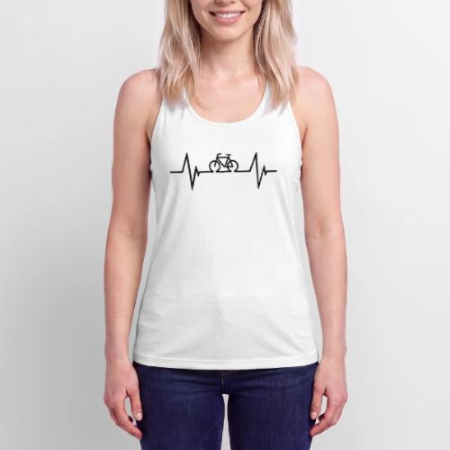 Bicycle Hearbeat - Women’s Performance Racerback Tank Top
