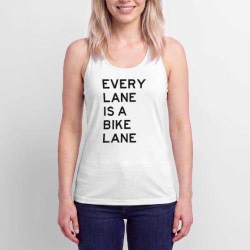 Every Lane is a Bike Lane - Women’s Performance Racerback Tank Top