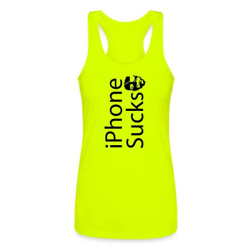 iPhone Sucks - Women’s Performance Racerback Tank Top
