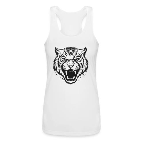 Wild Tiger Fashion, the fury of the feline tiger. - Women’s Performance Racerback Tank Top