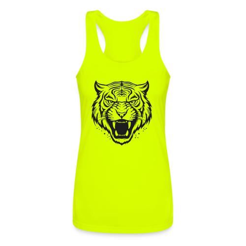 Wild Tiger Fashion, the fury of the feline tiger. - Women’s Performance Racerback Tank Top