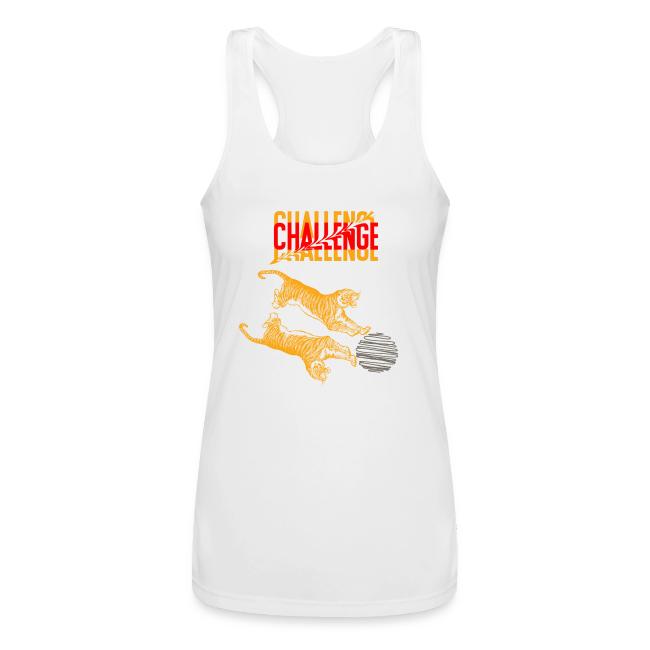 Double tiger fashion, jungle feline animals.
