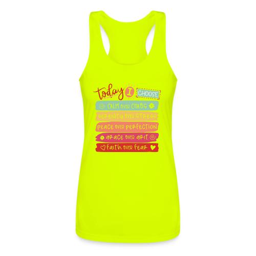 Harmony Collection - Today I Choose - Women’s Performance Racerback Tank Top