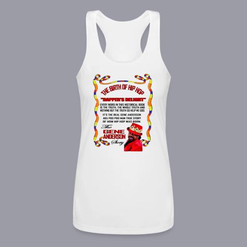 THE BIRTH OF HIP HOP RAPPER'S DELIGHT - Women’s Performance Racerback Tank Top