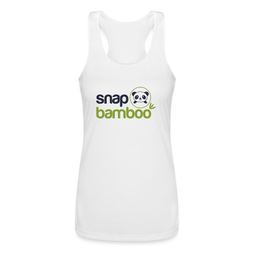Snap Bamboo Square Logo Branded - Women’s Performance Racerback Tank Top